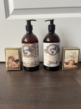 TK Maxx Christmas vintage cherub Italian soap dispenser and soap set