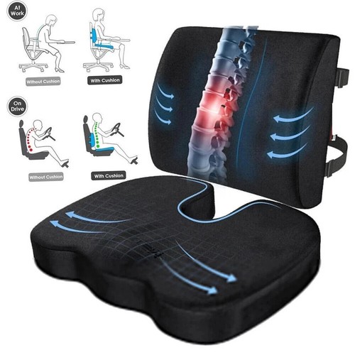 Lumbar back support - back, cushion