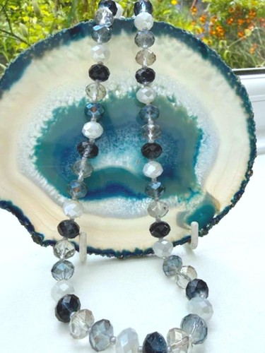 Lovely crystal necklace - lovely,