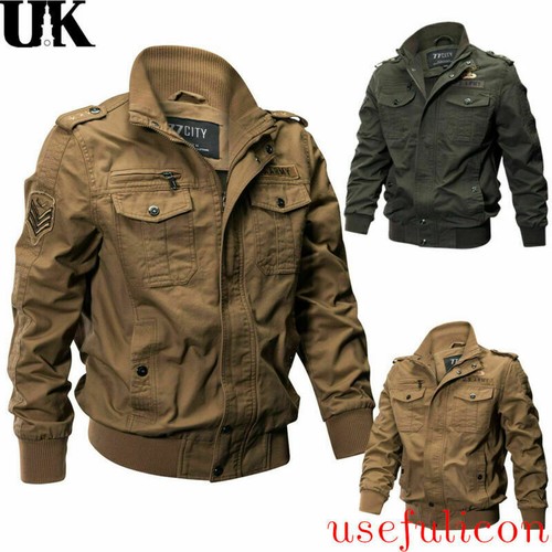 Men combat flight jacket - combat,