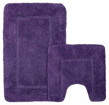 Mayfair Luxury Ultimate Microfibre Bath Mat Rug Pedestal Super Soft Non Slip