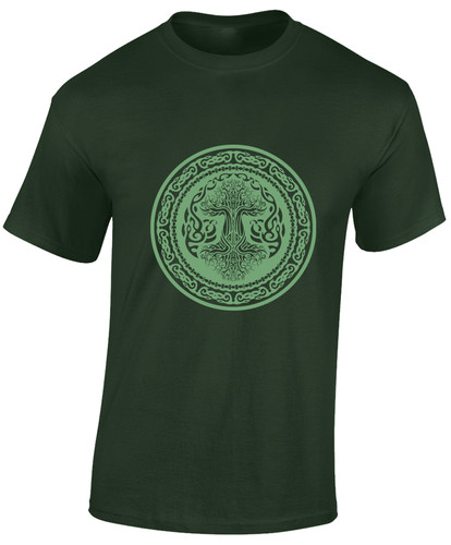 Odin tree mens shirt - tree,