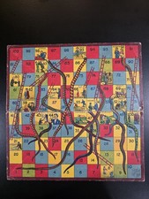 Vintage Snakes and Ladders