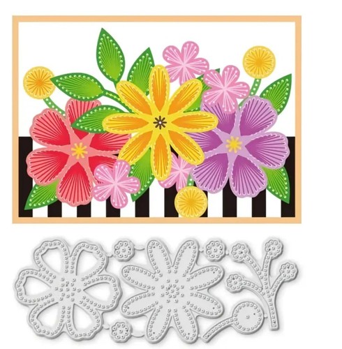 Metal cutting dies - cutting, flowers