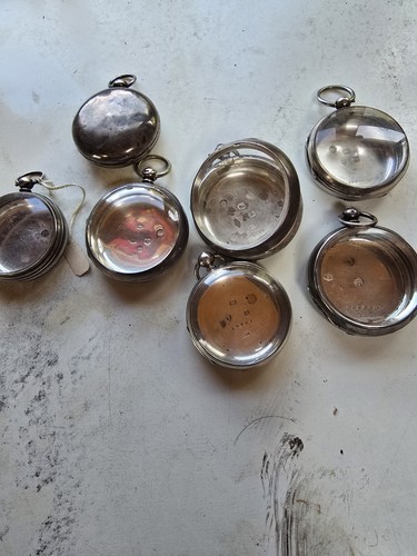 Pocket watch cases spares - watch,