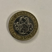 2016 £2 William Shakespeare 2
