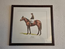 MILL REEF (Jockey Geoff Lewis) Print