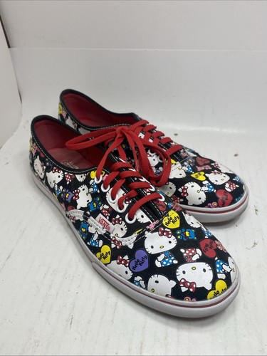 Hello kitty vans red soles - hello,