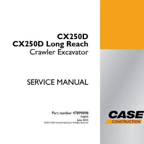 Workshop service manual case - service,