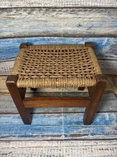 Antique Footstool Stool Old