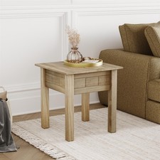 Solid Wood Side Table Bedside