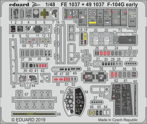 Eduard 491037 pe detail - 491037, 1/48