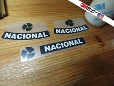 Nacional Senna Helmet Decals