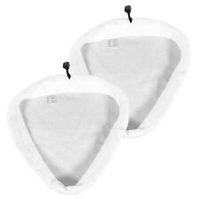 Cover Pads for RUSSELL HOBBS RHSM10MR04 RHSM1001 RHSM10AS02 Steam Cleaner Mop x2