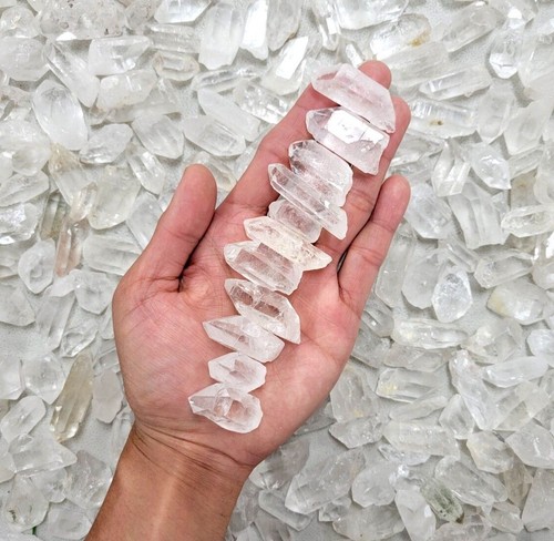Mini quartz crystal - crystal, points