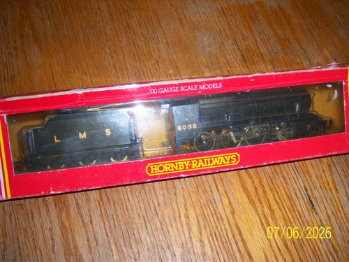 Hornby loco and - 8f, tender