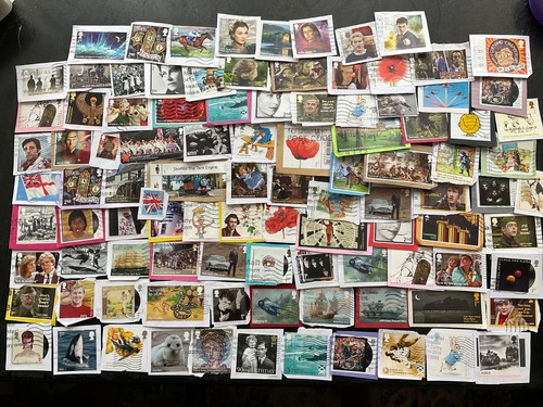 Stamps 100 different modern - stamps,