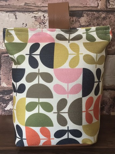 Orla kiely leather fabric - kiely, /