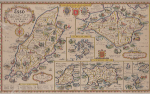 Vintage road maps esso - maps:,