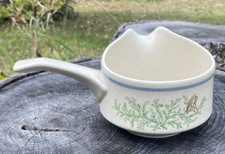 Vintage Lenox Temper-Ware Fancy Free Gravy Boat Dish with Handle