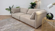 Sofology The Tessuto 3 Seater Split Fabric Sofa in Lifestyle Nubuck-Feel Fabric