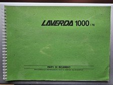 Laverda 1000/76 Parti Di Ricambio Parts List Catalogue Book