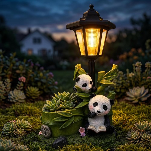 2026 garden panda - garden, statues