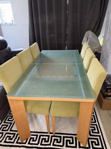 Dinning table with - dinning, chairs