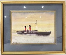Vintage 1975 Maritime Print