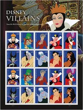 USPS Walt Disney Villains One