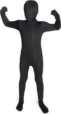 Kids Black Morphsuit Boys