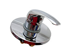 Single Lever Manual Mixer Concealed Shower Valve, Brass & Chrome