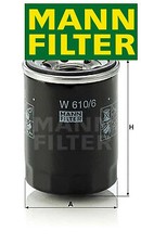 OIL FILTER W 610/6 MANN-FILTER