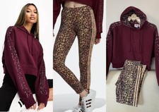 Adidas Firebird leopard animal