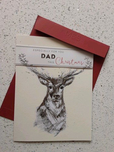 Christmas card dad especially - dad,