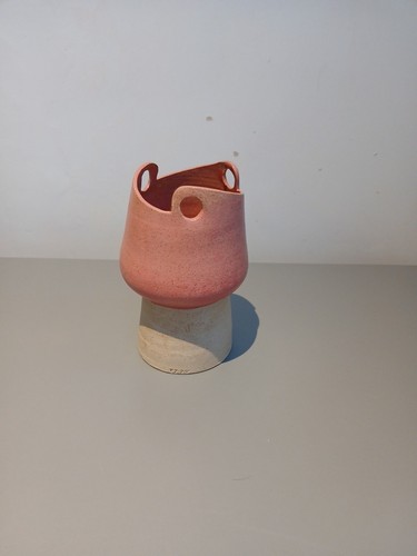 Stoneware decorative tulip - decorative,