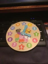 PEPPA PIG  WOODEN LEARNING