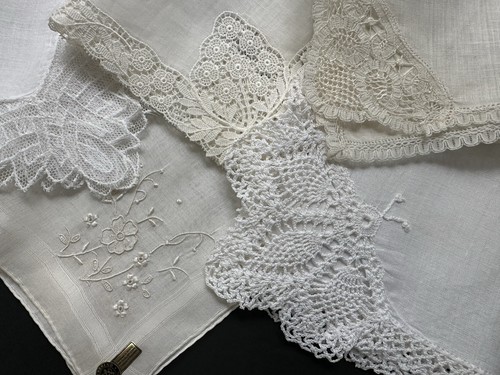 Vintage lot white - lot, 5