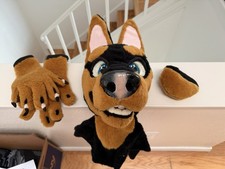 Partial Doberman Fursuit Tail