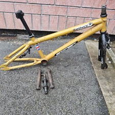 Jamie Bestwick GT Pro Freestyle BMX frame & Forks  post/crank /brakes