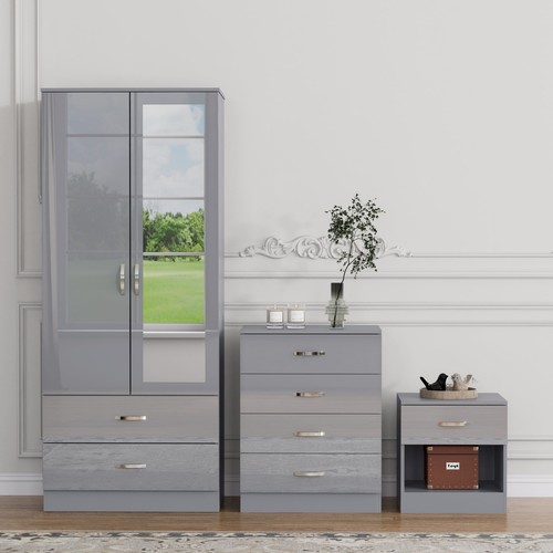 Piece gloss grey - gloss,