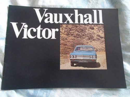 Vauxhall victor range brochure - victor,