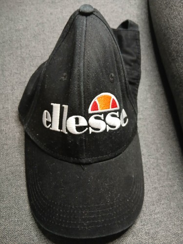 Black ellesse cap - black,