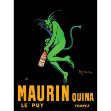 ADVERT DRINK ALCOHOL MAURIN