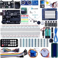 ELEGOO UNO R3 Project Super Starter Kit Compatible with Arduino IDE with 5V UNO
