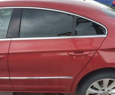 VW PASSAT CC GT Mk1 FL 2009-2017 Rear Door Panel Left Side Fortana Red LB3Z