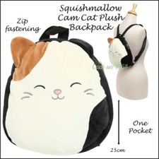 Squishmallows Cam Cat Backpack