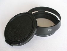 METAL LENS HOOD FOR FUJI