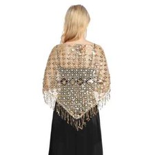 Elegant Women Triangle Sequins
