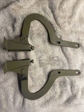 MGB early bonnet hinges x2 (x1 pair)  HZA364 blasted and in etch primer.